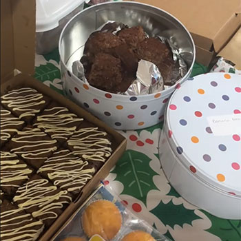 Cakes and sweet treats