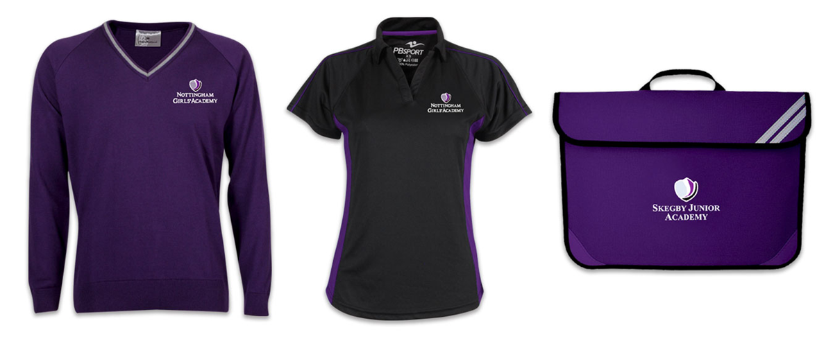 jumper sports polo bookbag nottingham academy skegby