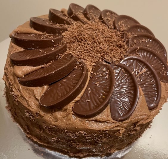 chcocolate orange cake
