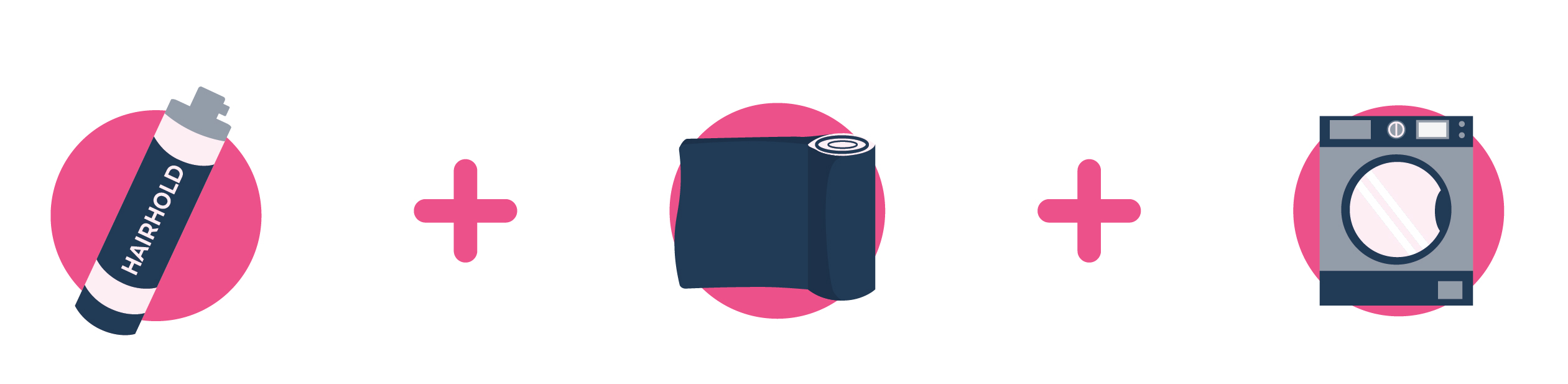 Hairspray cloth 