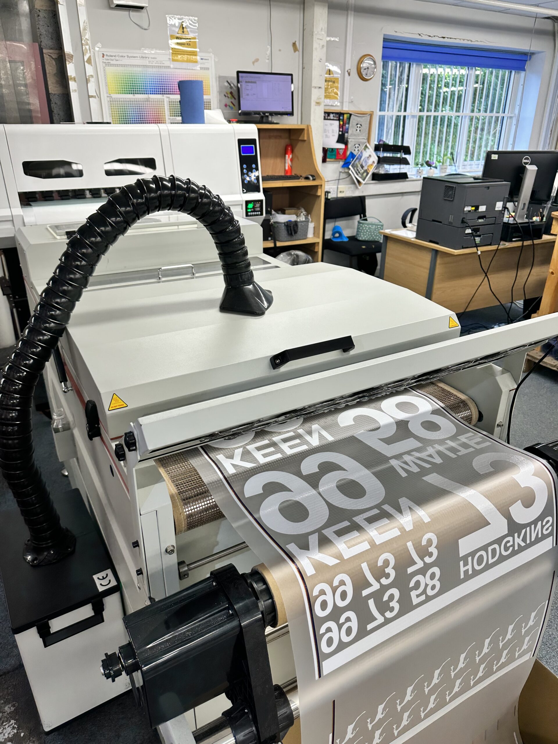 printing machine work experience