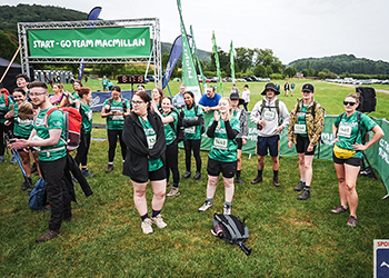 P&B trailblazers waiting to set off