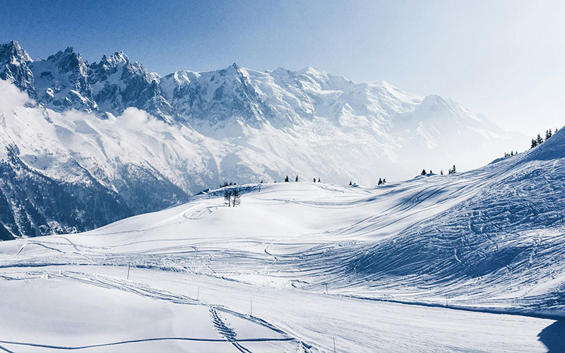 Chamonix Mountain Range