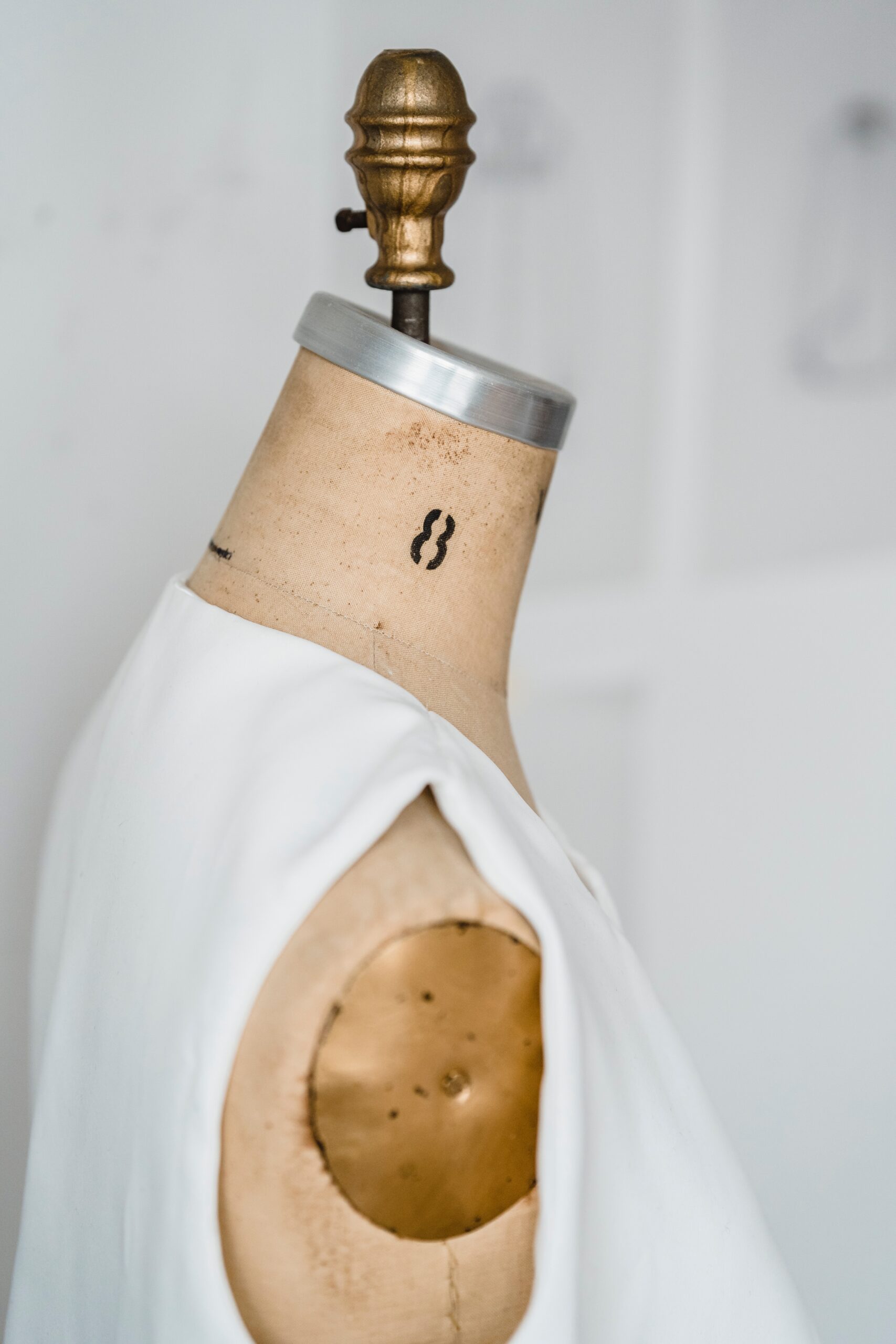 mannequin with a garment on it