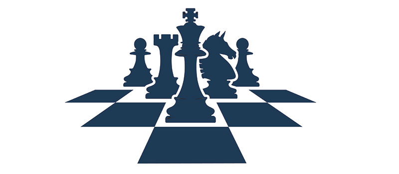 board games chess illustration