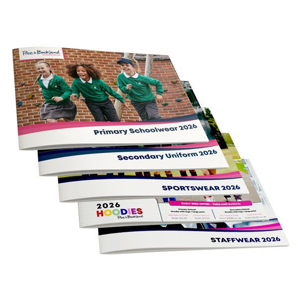 selection of product brochures