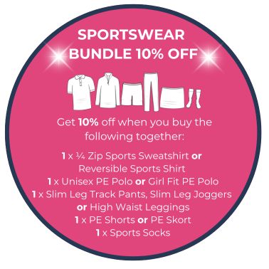 sportswear 10 per cent off bundle