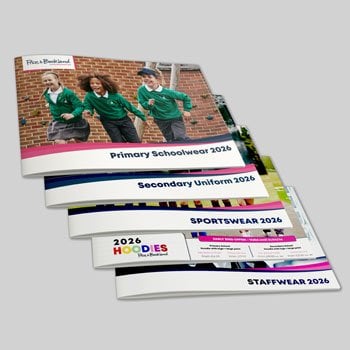 selection of product brochures
