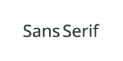 Sans Serif