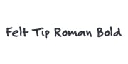 Felt Tip Roman Bold