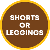 Sticker - Shorts or Leggings