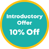 Sticker- Introductory Offer 10% off