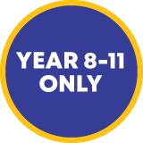 Sticker - Year 8 - 11 Only