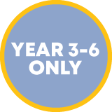 Sticker - Year 3 - 6 Only