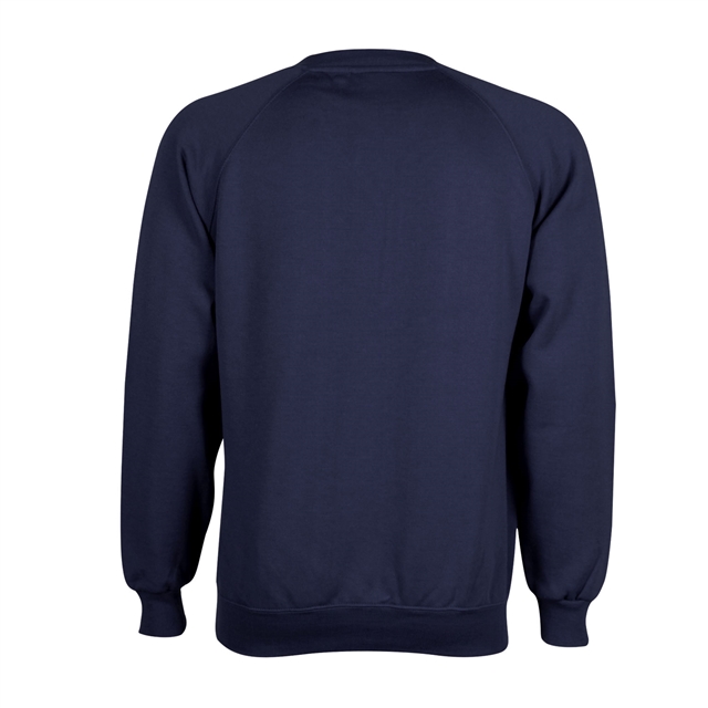 Navy V-Neck School Sweatshirt