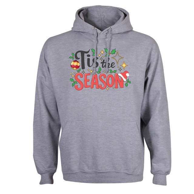 Tis The Season Christmas Hoodie - Adult