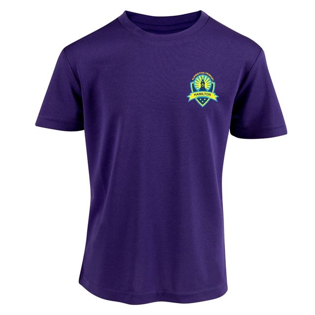 Alpington & Bergh Apton Primary School Purple PE T-Shirt