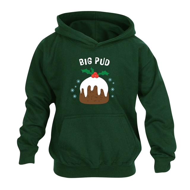 Big Pud Christmas Hoodie - Child
