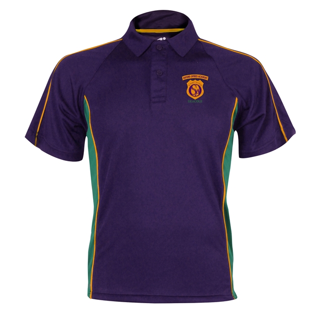 Oxford Spires Academy PE Polo  - Seacole House (Green)