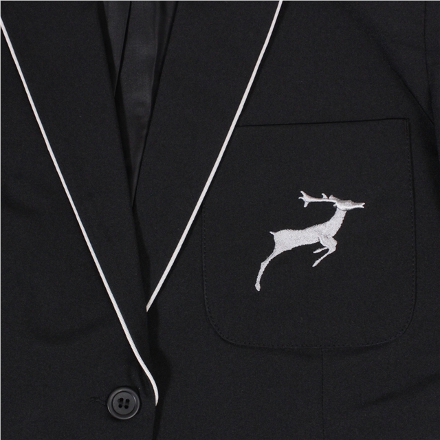The Burgate School & Sixth Form Centre Girls Blazer with Piping