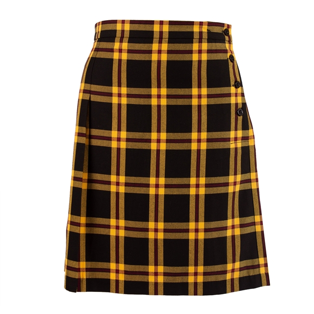 Chipping Norton School Pleated Tartan Kilt Style Skirt - Yr 7