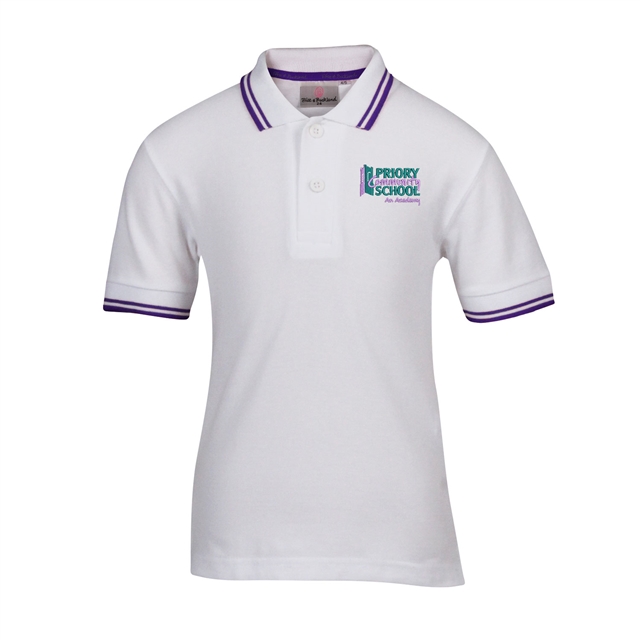 Priory Community School Academy House Polo Shirt with Logo