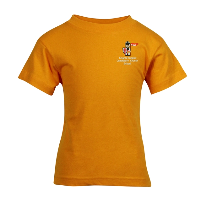 Knights Templar Community Church School and Nursery PE Cotton T-Shirt