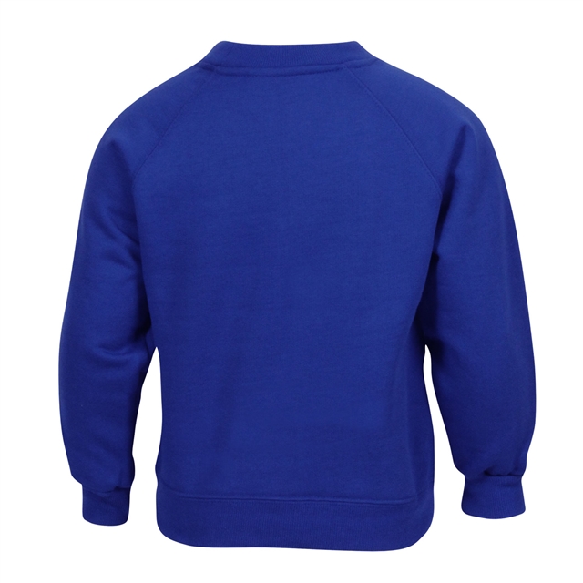 Regal Royal Blue Crew Neck School Sweatshirt