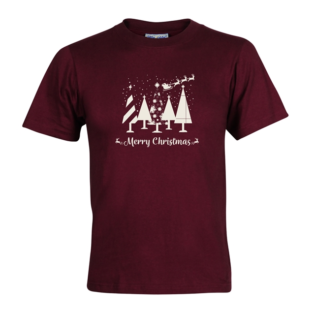Merry Christmas Trees T-Shirt - Adult
