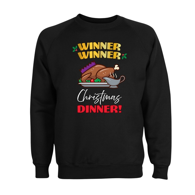 Winner Winner Christmas Dinner Sweatshirt - Adult 