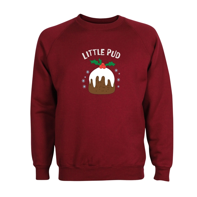 Little Pud Christmas Sweatshirt - Adult