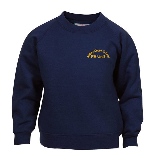 Abbey Court School Crew Neck Sweatshirt - F.E Unit