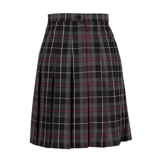 The John Wallis Academy Tartan Knife Pleat Skirt