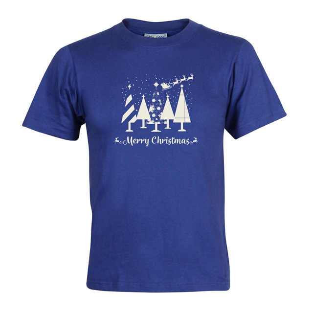 Merry Christmas Trees T-Shirt - Child