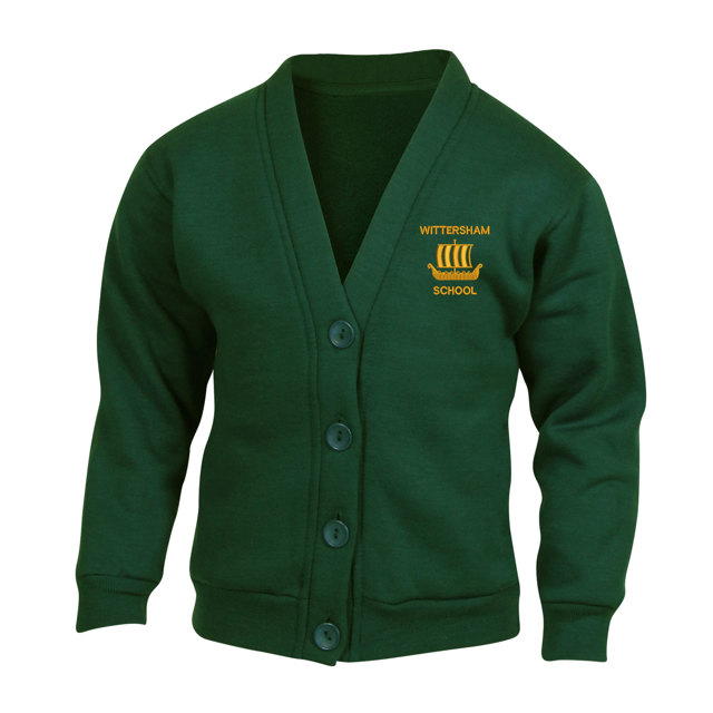 Wittersham CEP School Sweatshirt Cardigan - Cotton Rich 