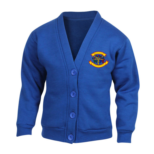 Weston Favell Primary School Sweatshirt Cardigan- Years 1 to 6