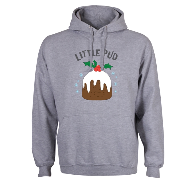 Little Pud Christmas Hoodie - Adult