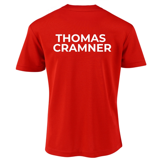The John Wallis Academy Primary PE T-Shirt - Thomas Cramner