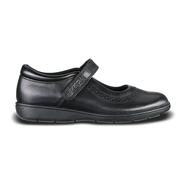 Junior Girls Leather School Shoes