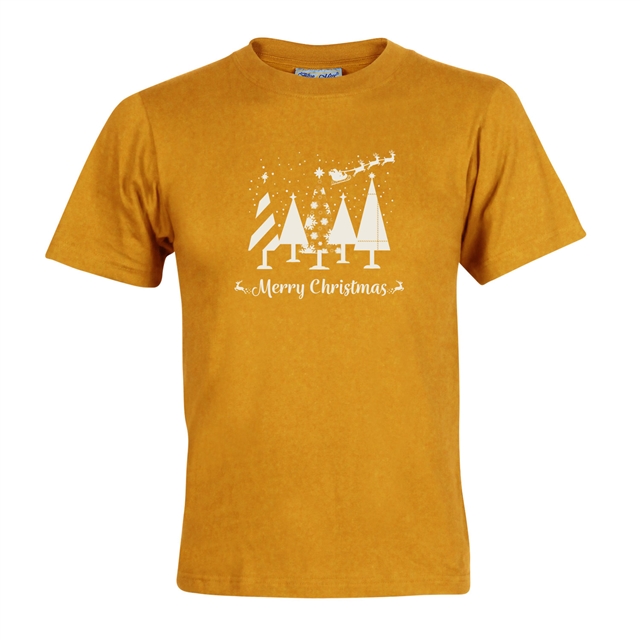 Merry Christmas Trees T-Shirt - Child
