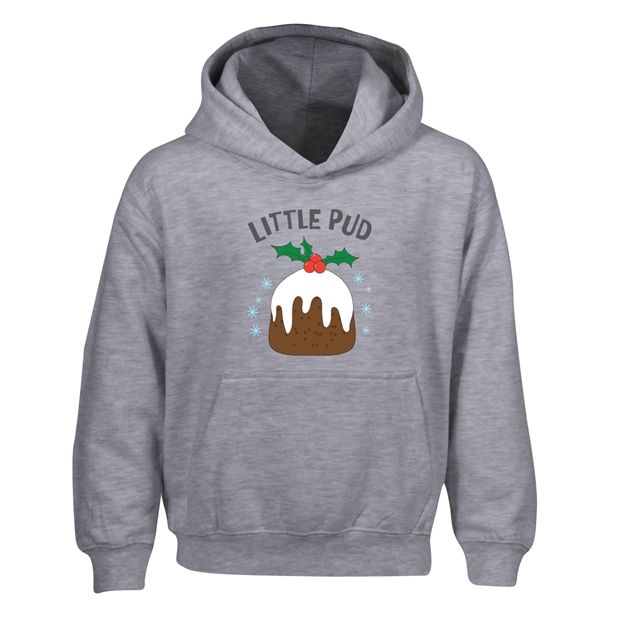 Little Pud Christmas Hoodie - Child