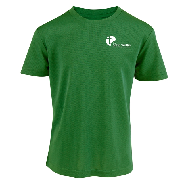 The John Wallis Academy Primary PE T-Shirt - Marie Curie