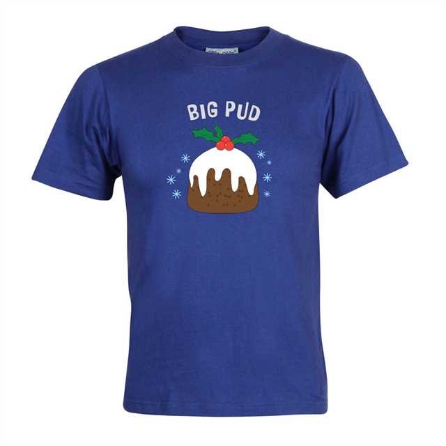 Big Pud Christmas T-Shirt - Adult