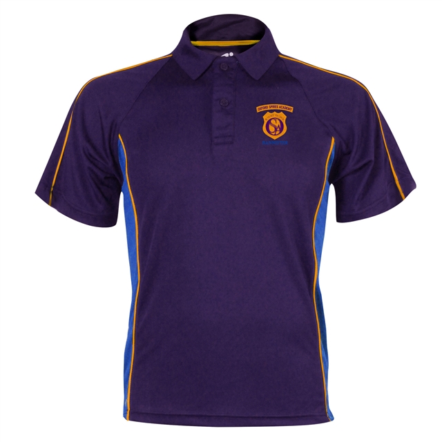 Oxford Spires Academy PE Polo  - Bannister House (Blue)