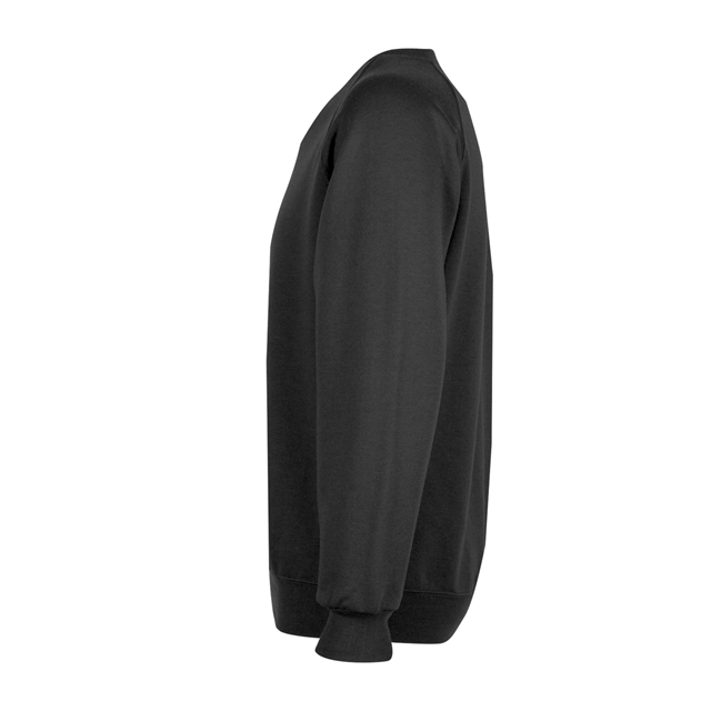Black V-Neck Sweatshirt