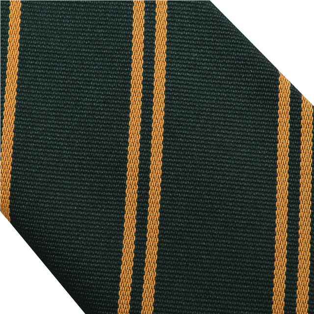 Bottle Gold Double Stripe Tie