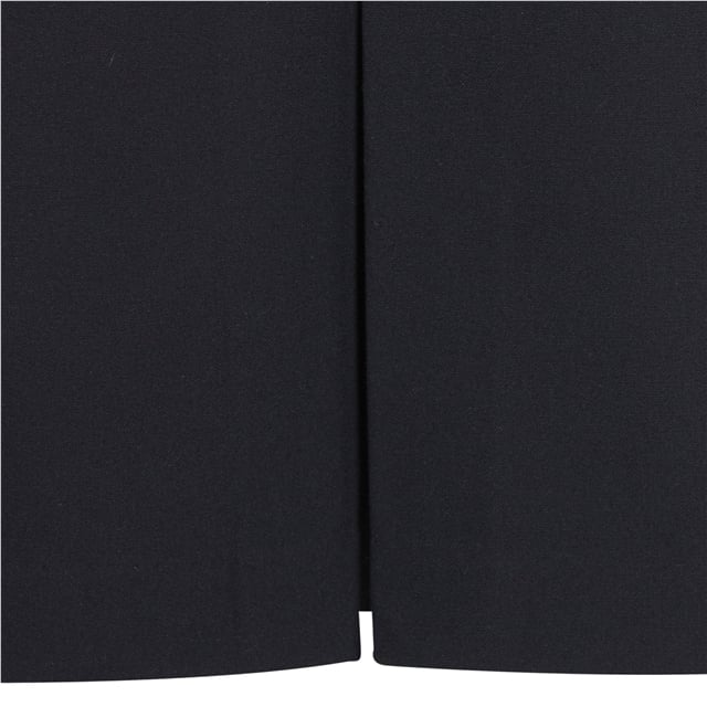 Navy Straight School Skirt