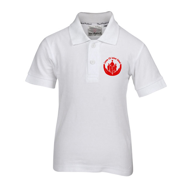 Linton C of E Infant School White Polo Shirt