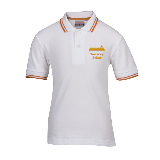 Waverley School Primary Polo Shirt with Stripes
