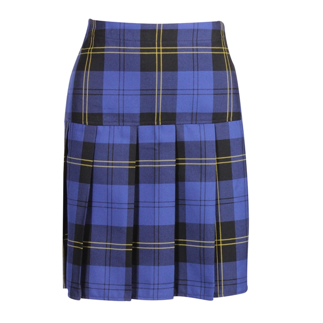 The Grange School Tartan Pleated Skirt